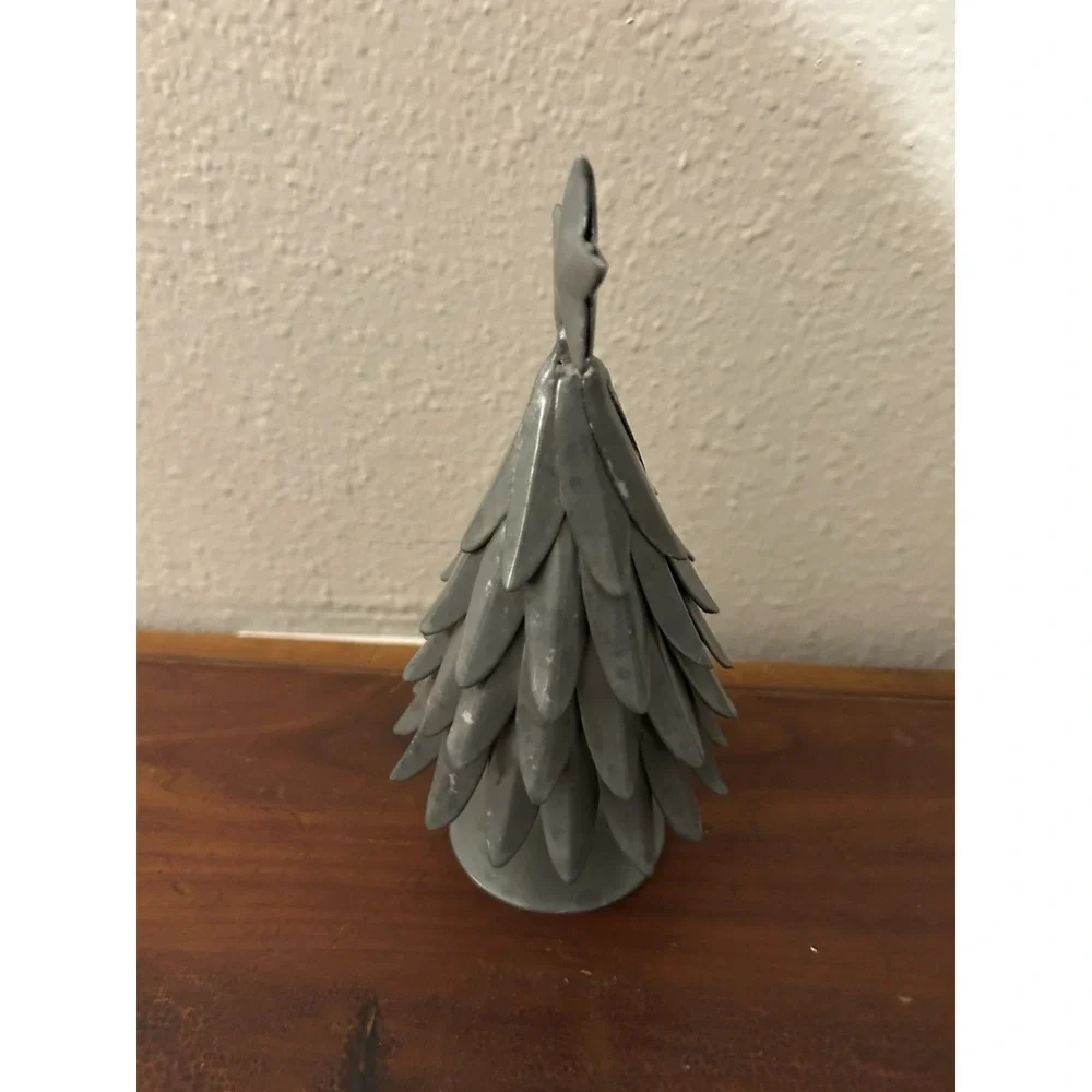 Pottery Barn Galvanized Tree with Star ~ 7.25